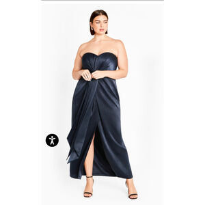 NWT City Chic Kamari Strapless Dress Size 20